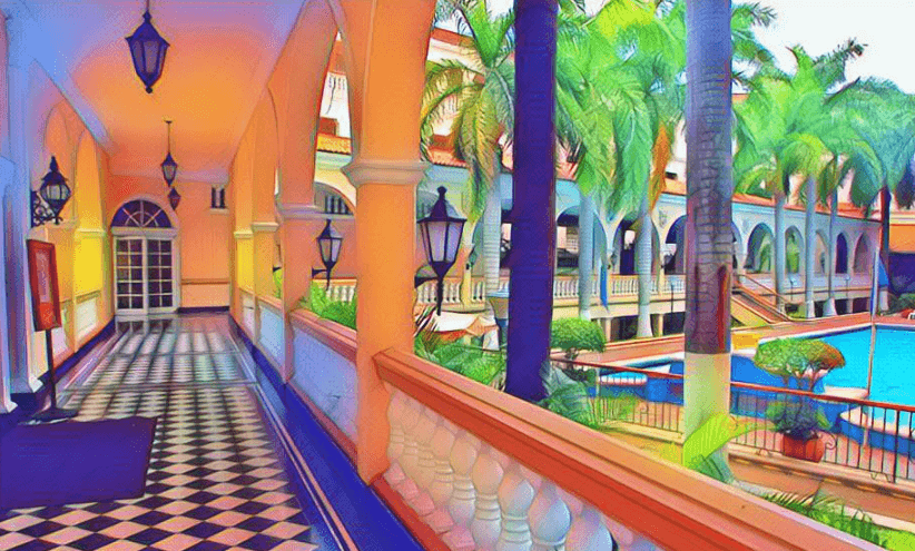 Hotel El Prado - Courtyard