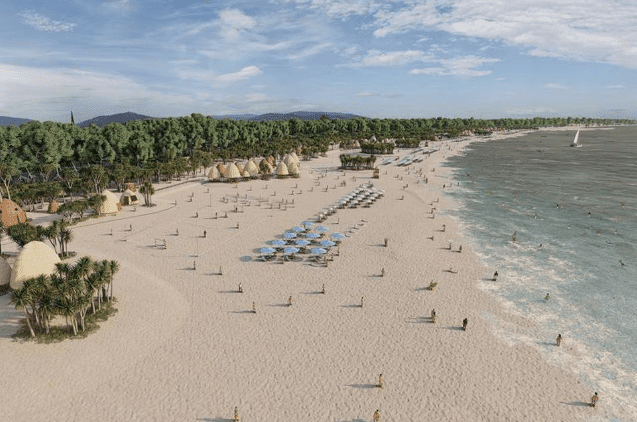 Puerto Mocho – Take a trolley to the new beach!