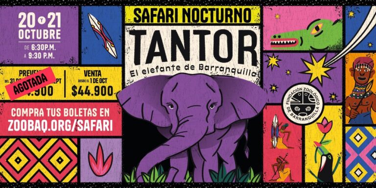 Barranquilla Zoo Safari Night Tantor