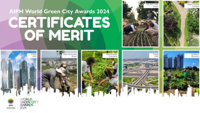 Certificate of Merit Green City 2024